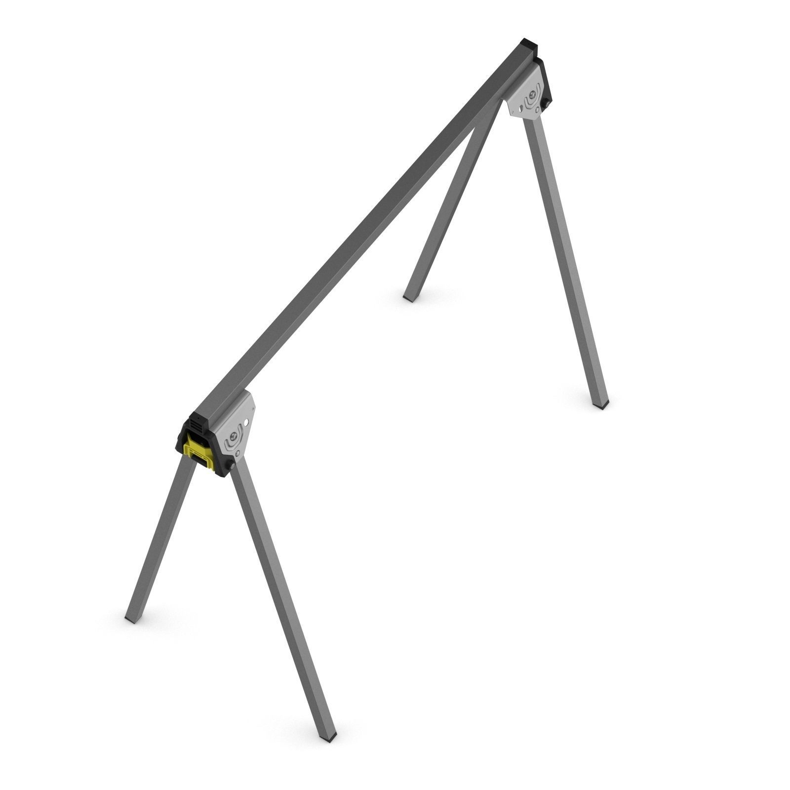 Metal Sawhorse 3D model_4