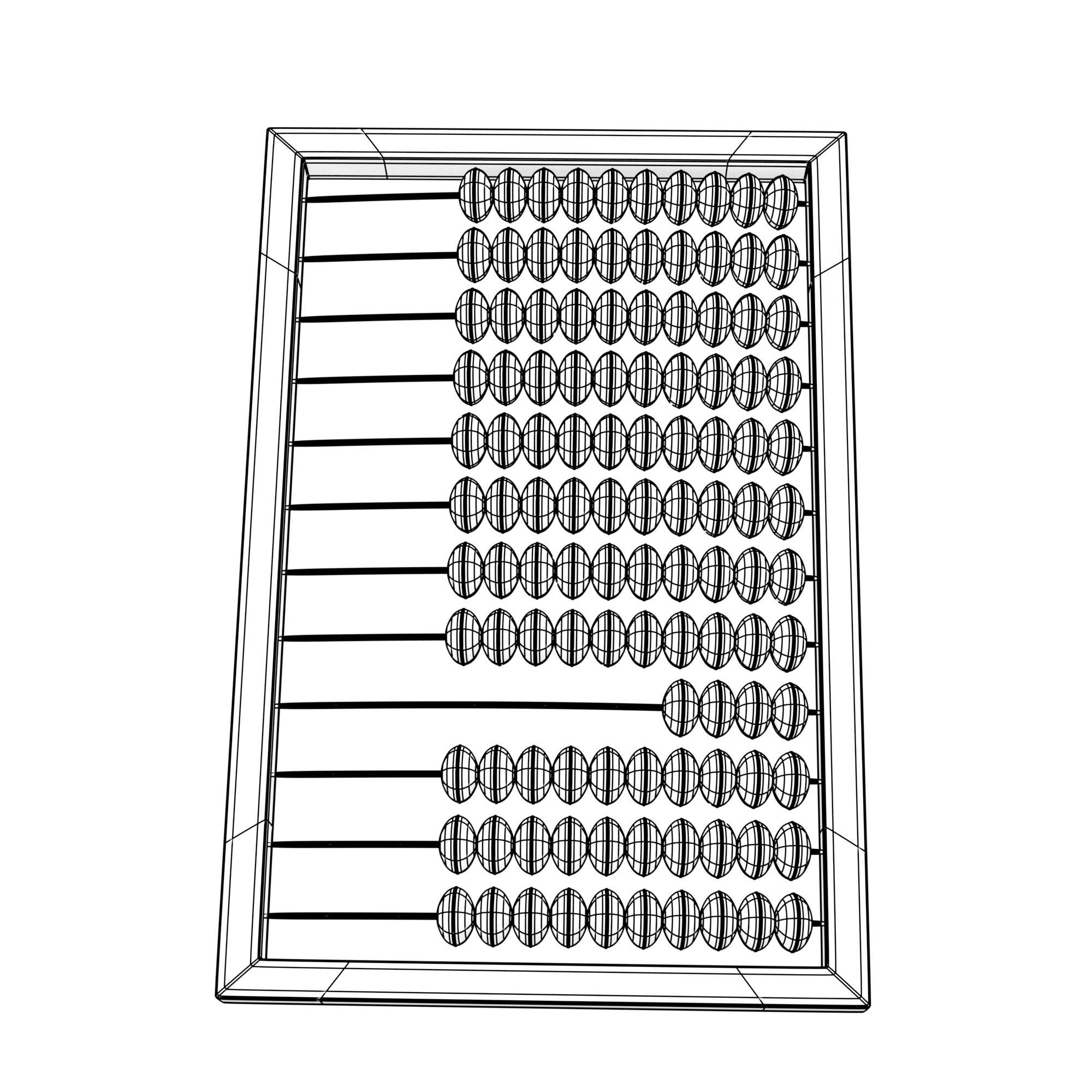 Abacus 3D model_6