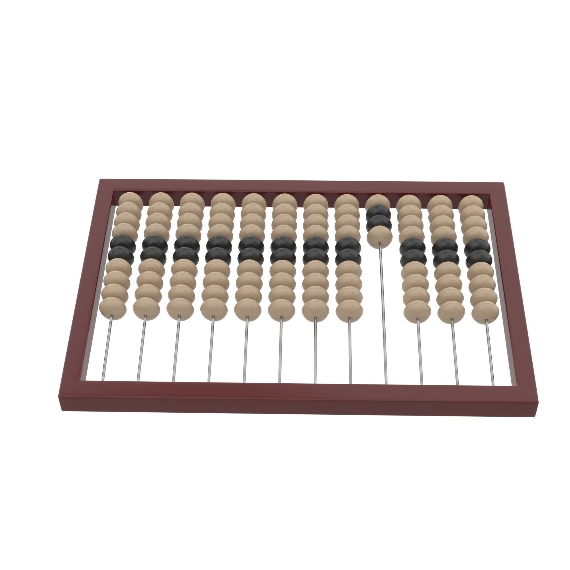 Abacus 3D model_3