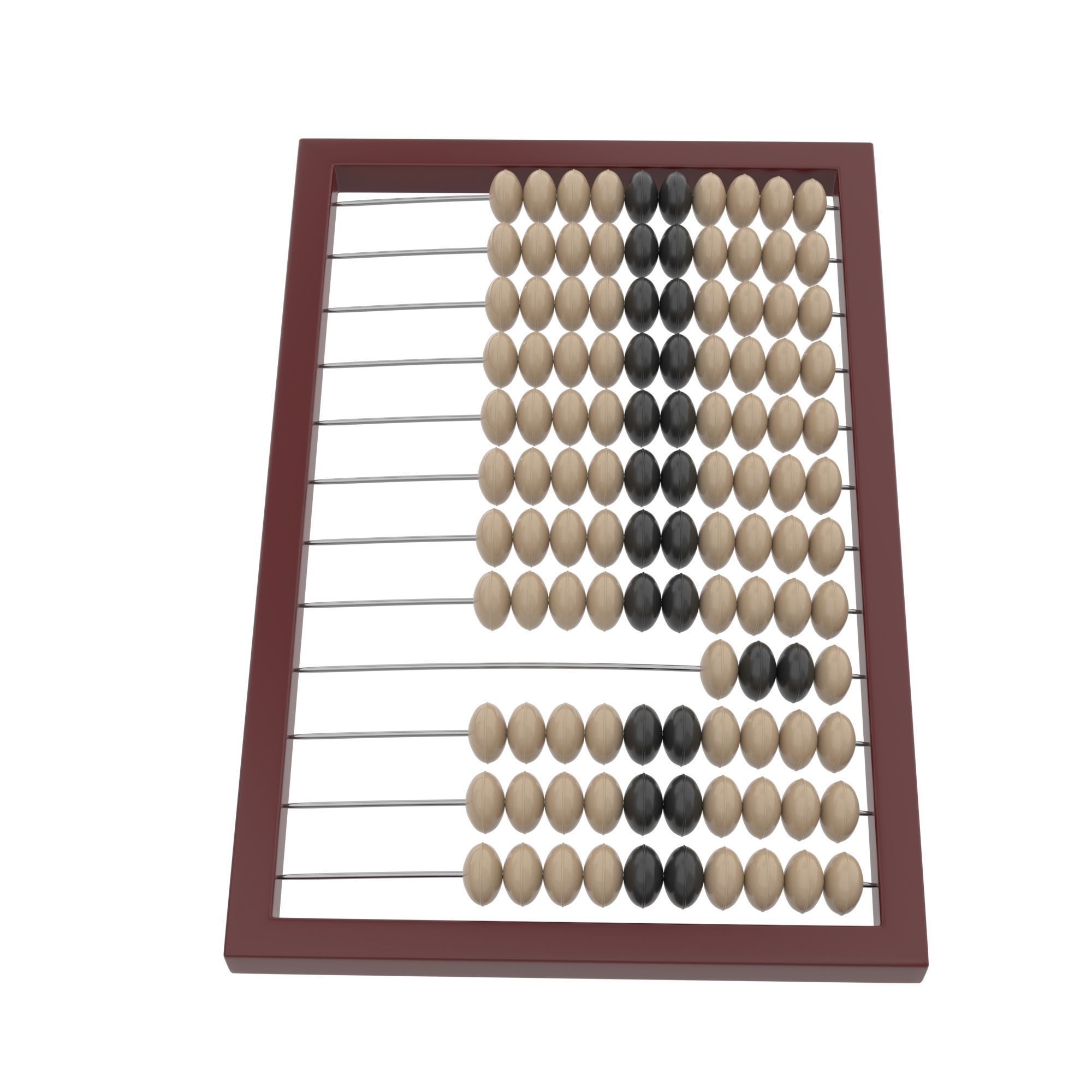 Abacus 3D model_1