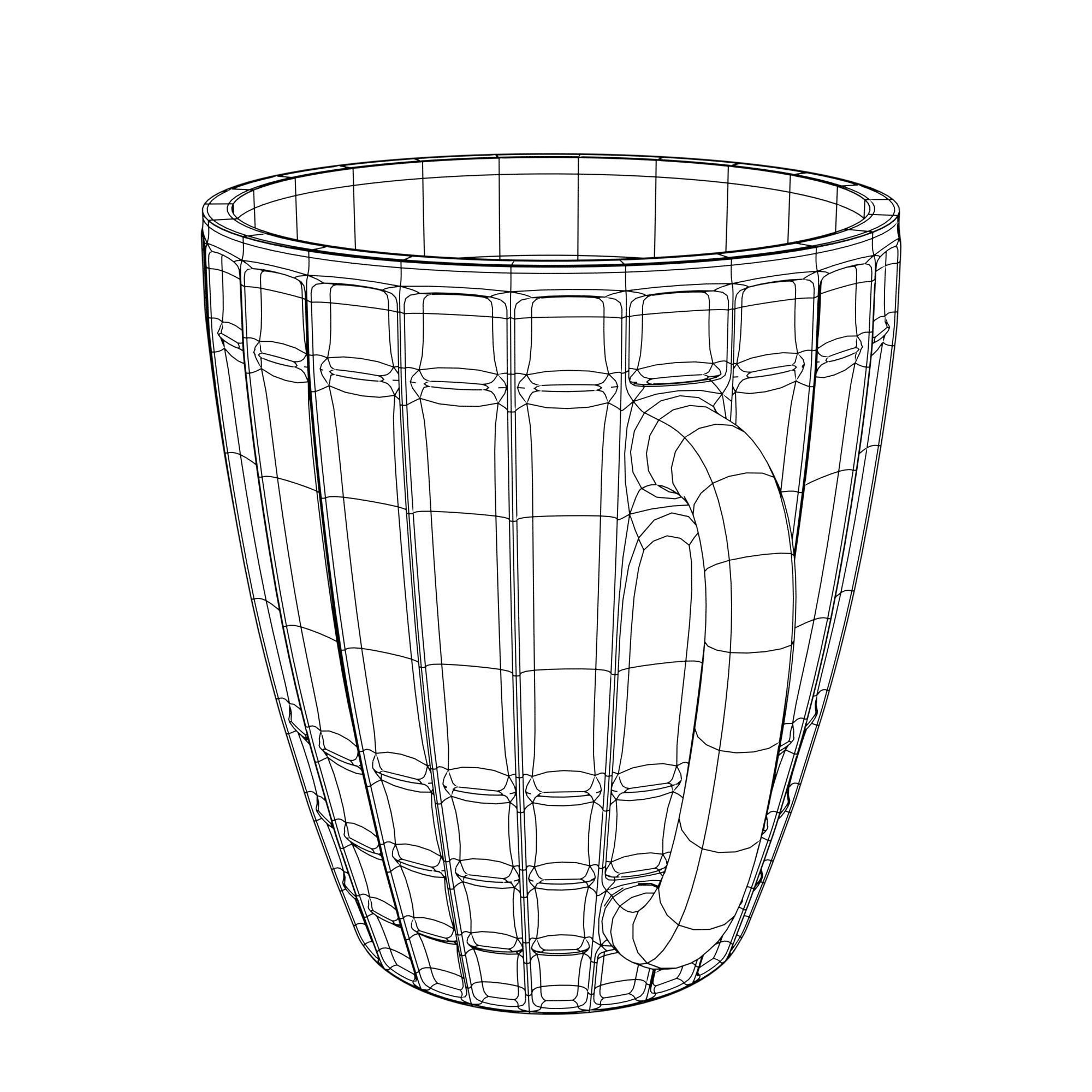 Beer mug 3D model_4