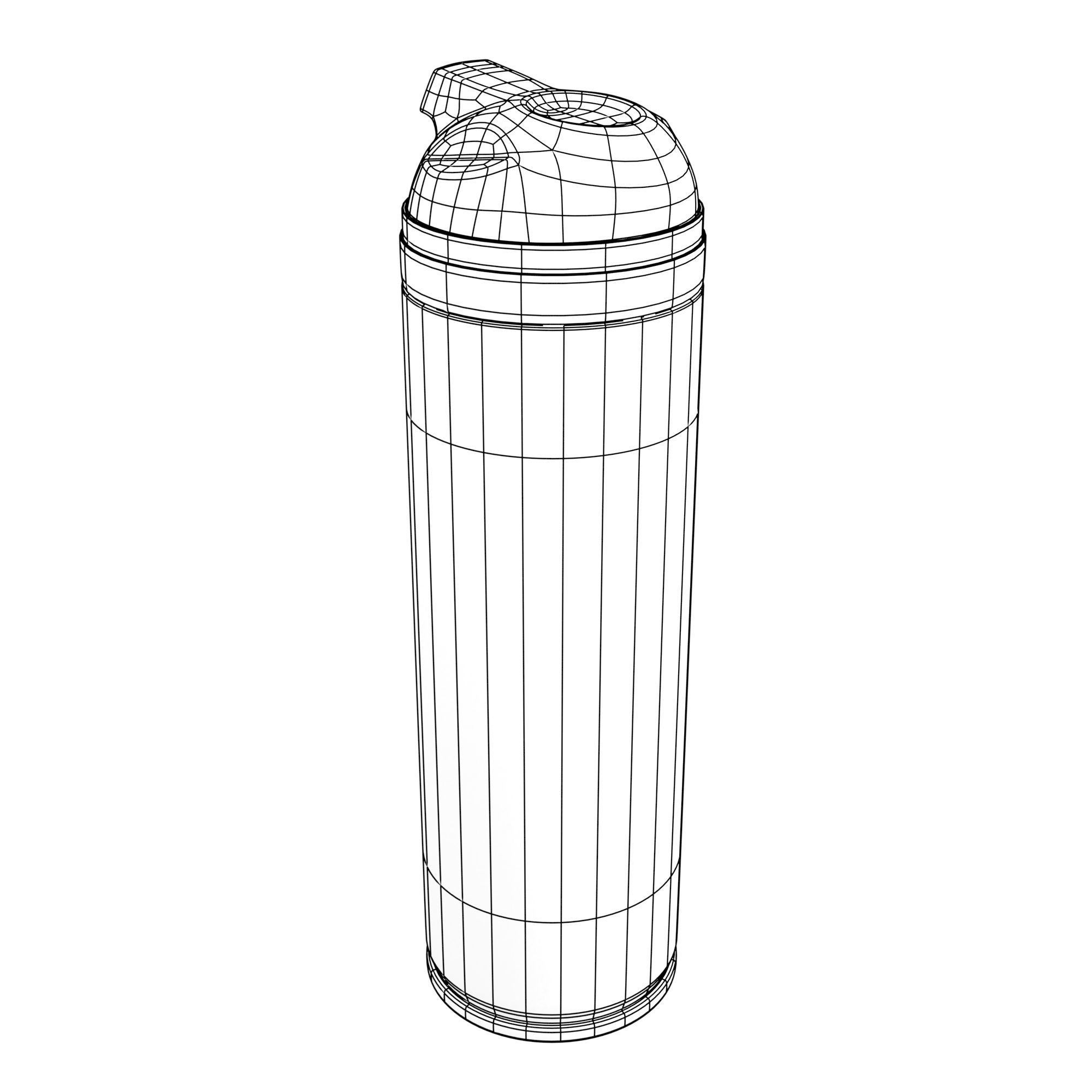 Shaving lather 3D model_6