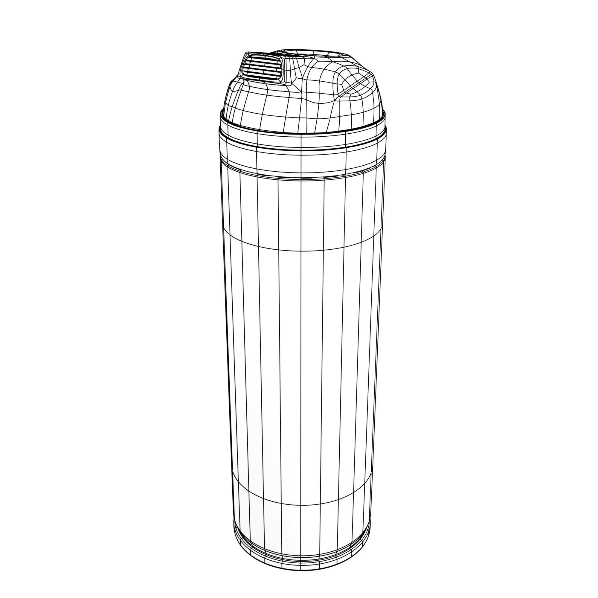 Shaving lather 3D model_5