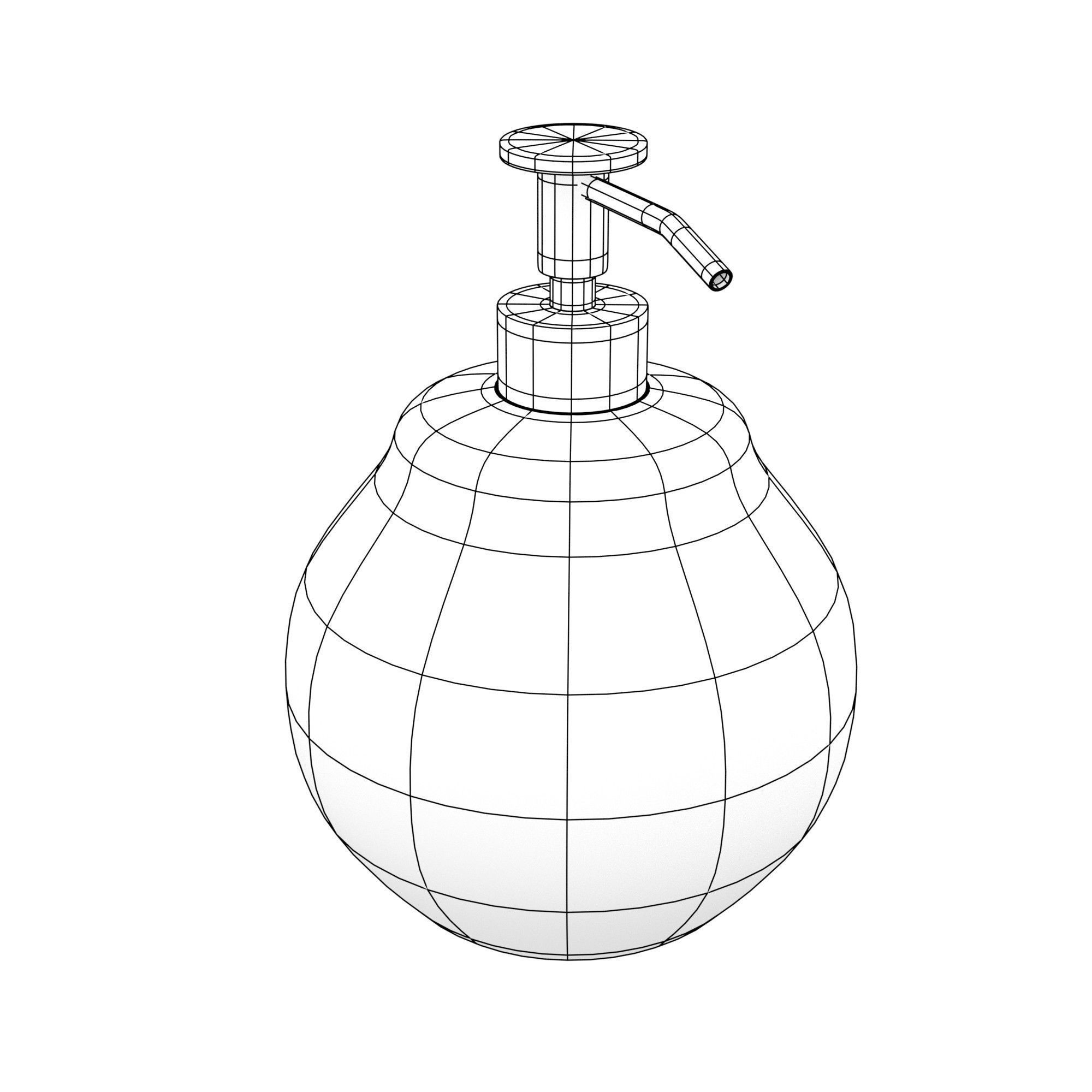 Soap dispenser 3D model_5