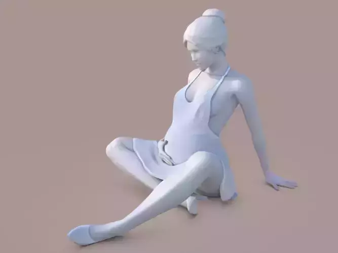 Woman Pregnant sitting