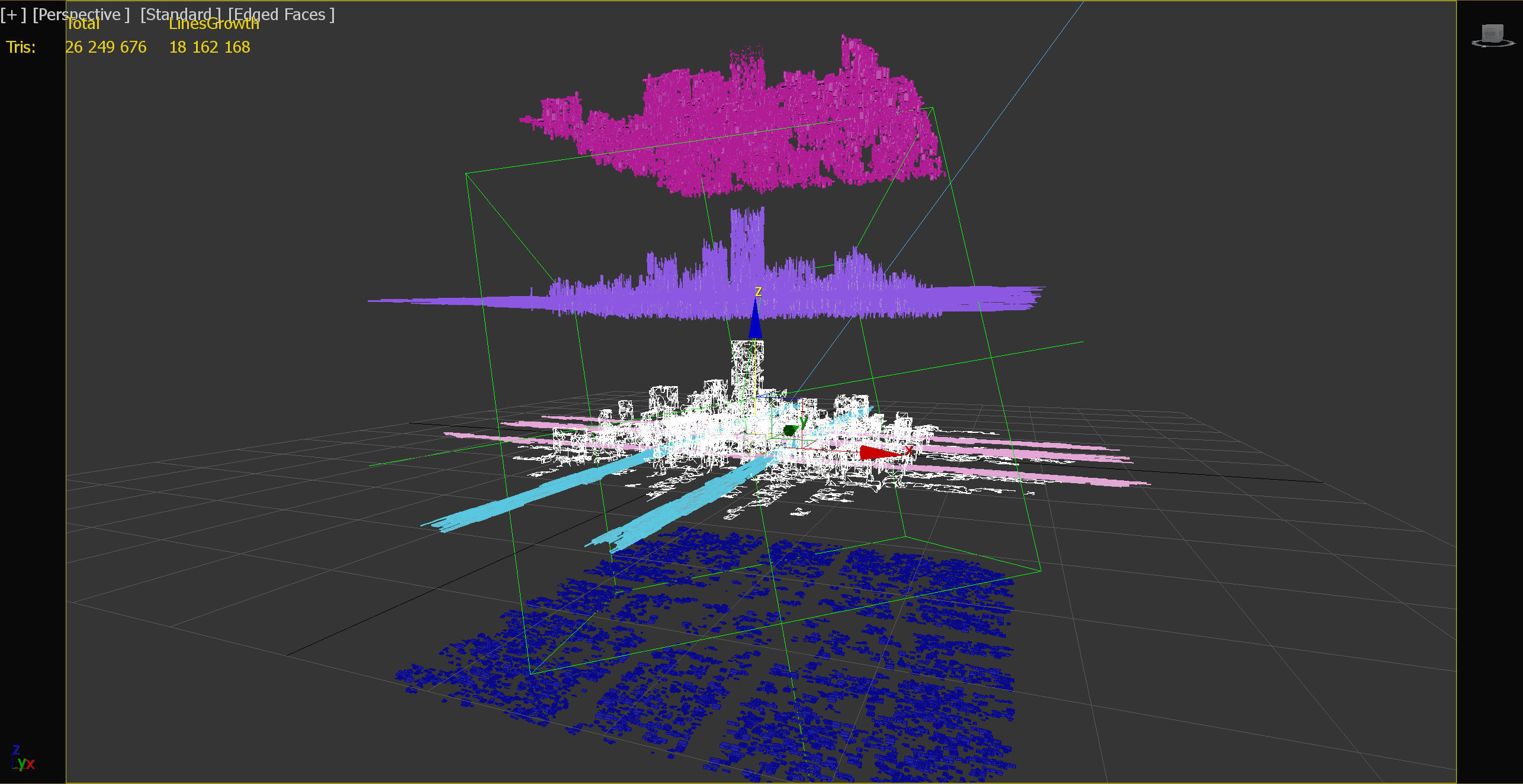 Greeble City 3D model_13