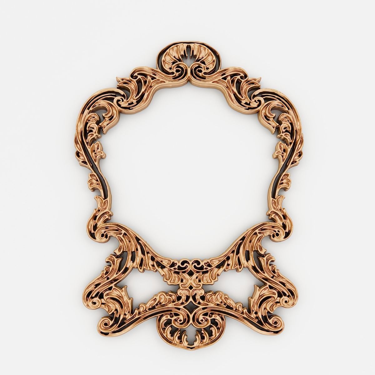 Frames for mirrors and paintings 20 pieces Set-1 3D model_19