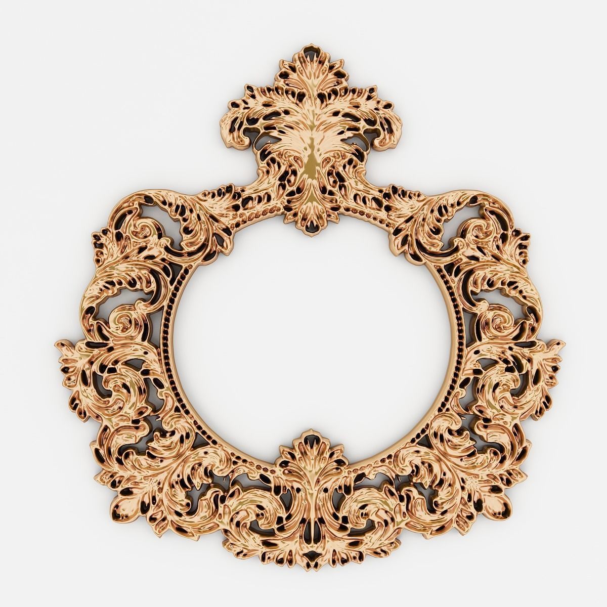 Frames for mirrors and paintings 20 pieces Set-1 3D model_15