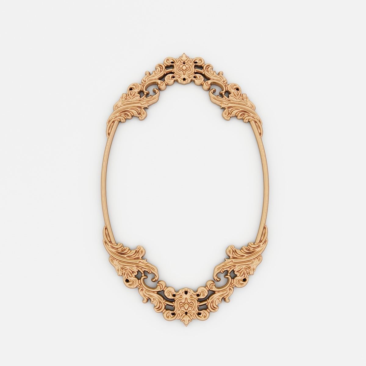 Frames for mirrors and paintings 20 pieces Set-1 3D model_18