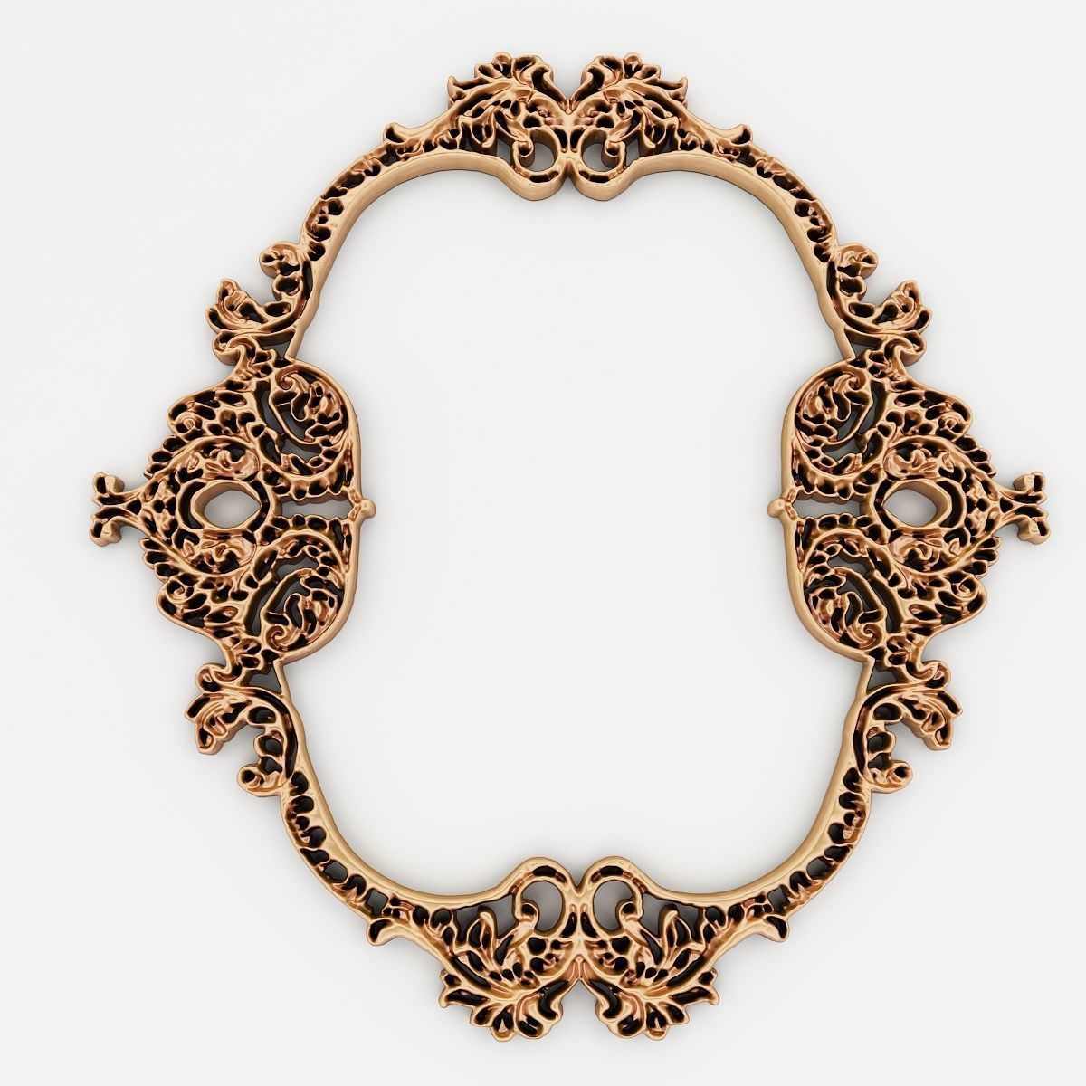 Frames for mirrors and paintings 20 pieces Set-1 3D model_5