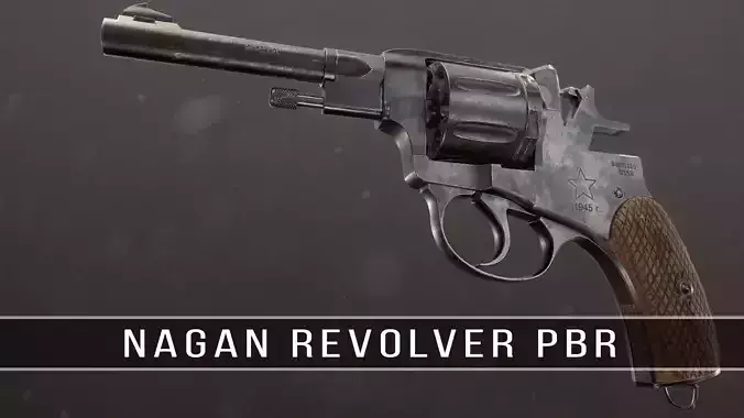 Soviet Russian Revolver Nagant PBR