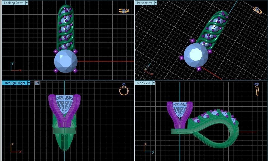 Pendant 40 3D print model_6