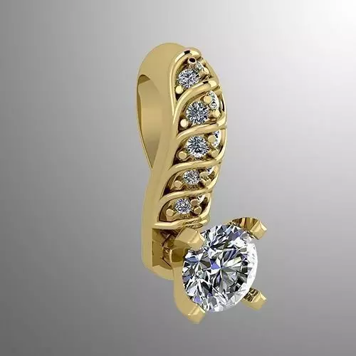 Pendant 40 3D print model_0