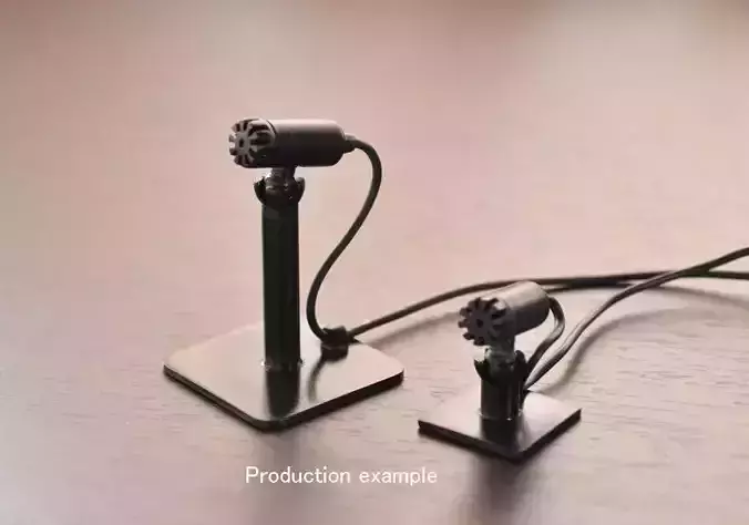 Microphone Stand DIY kit 3D print model