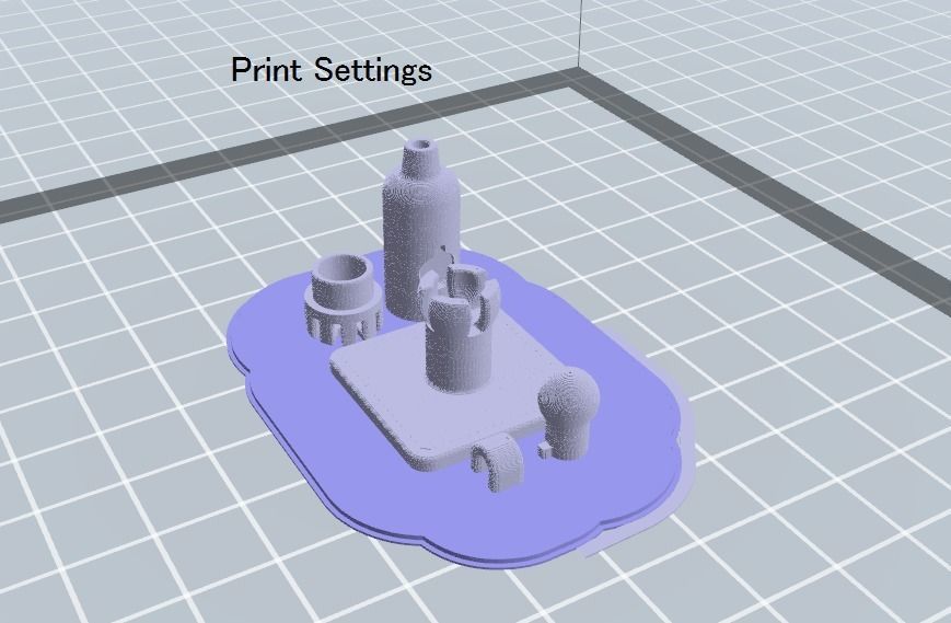 Microphone Stand DIY kit 3D print model_6