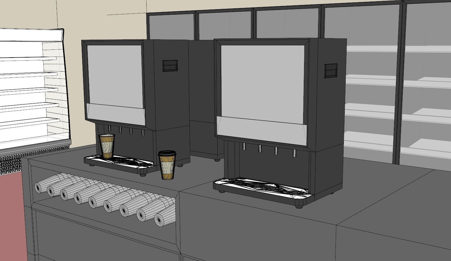 Seven Eleven - Convenience Store 3D model_18