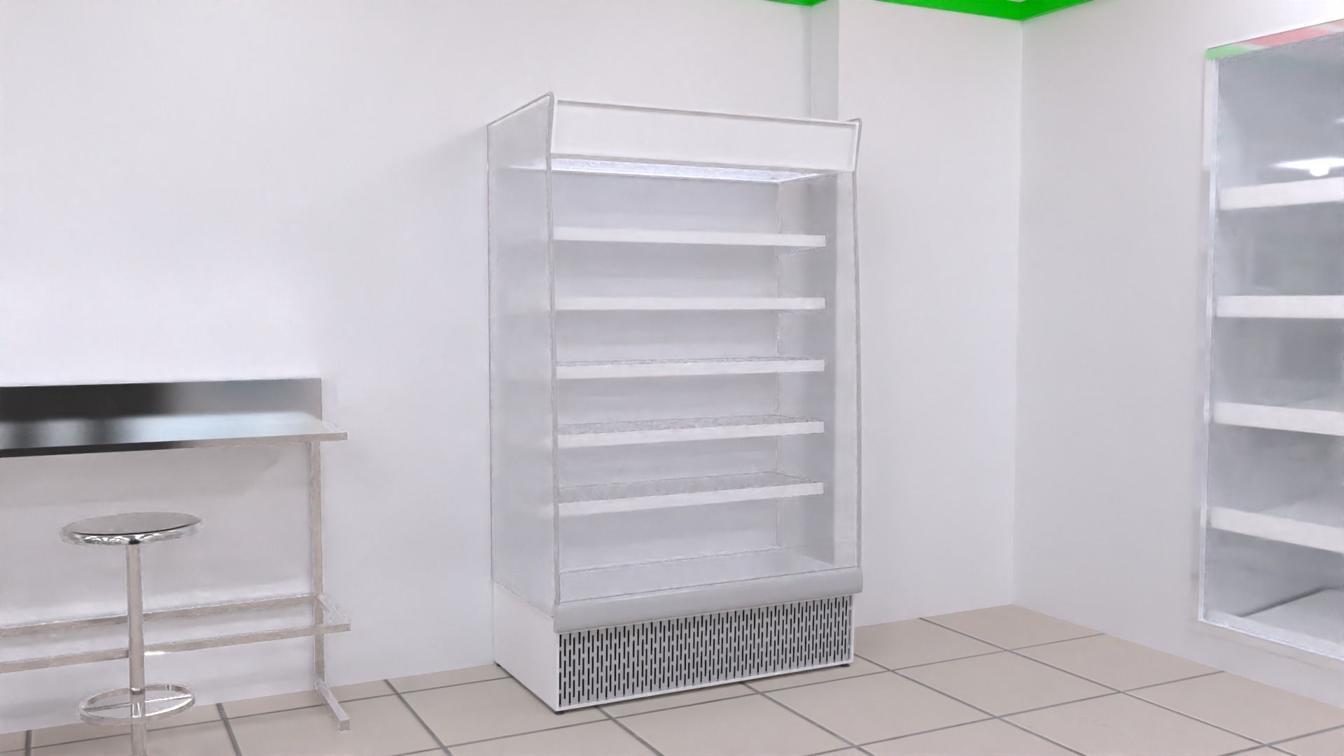 Seven Eleven - Convenience Store 3D model_8