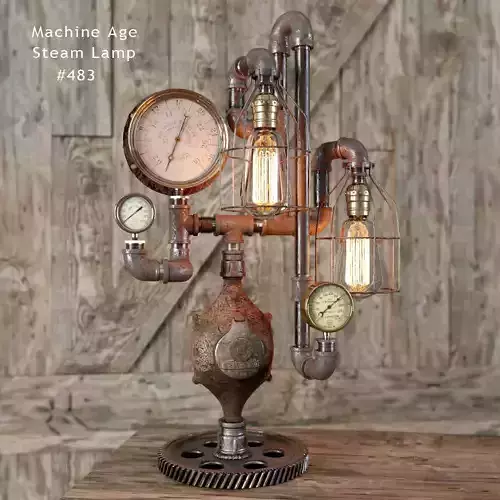 Steam lamp 483 3D model