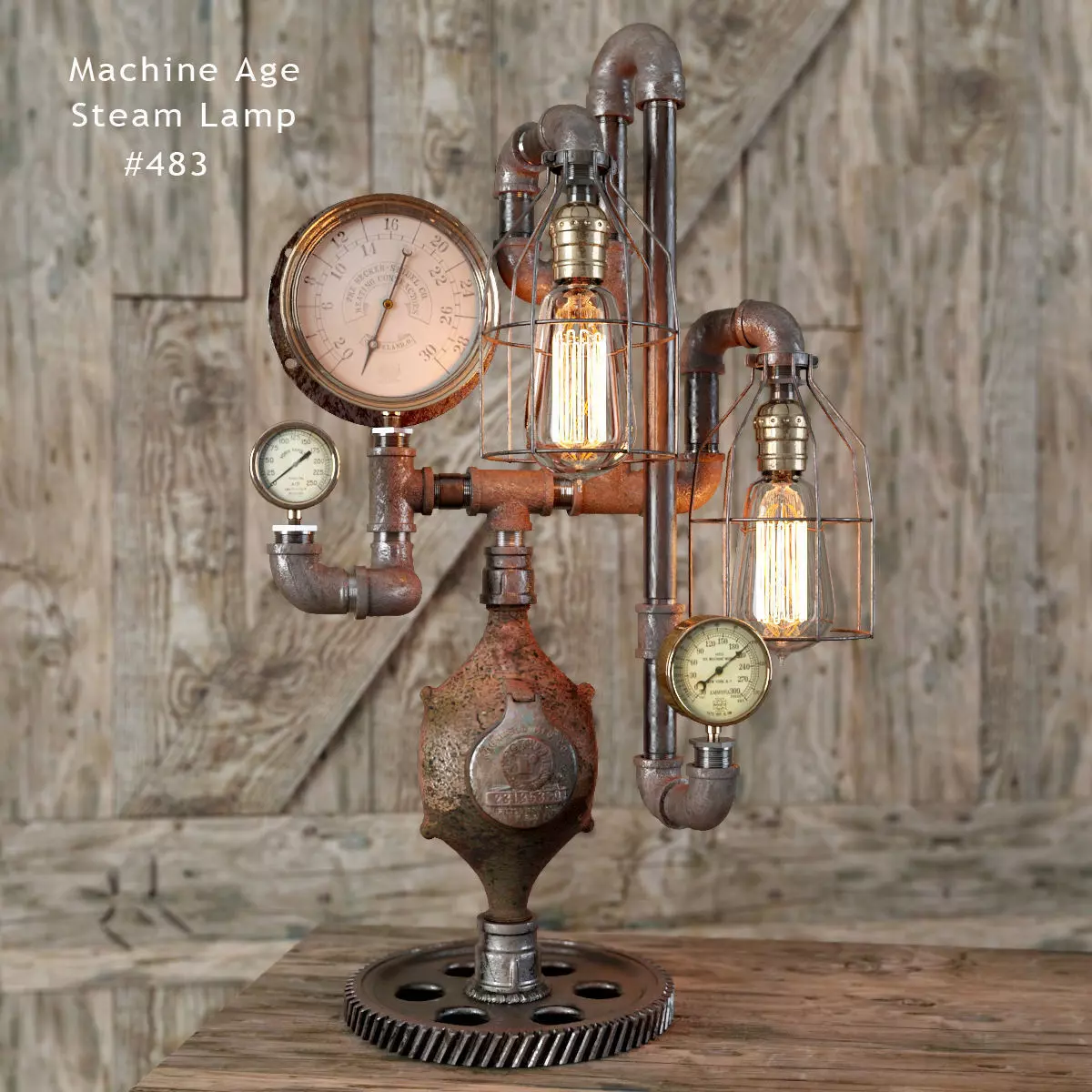 Steam lamp 483 3D model