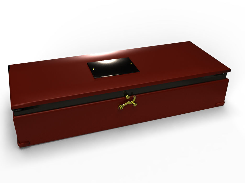 WOODEN JEWL BOX 3D model_1