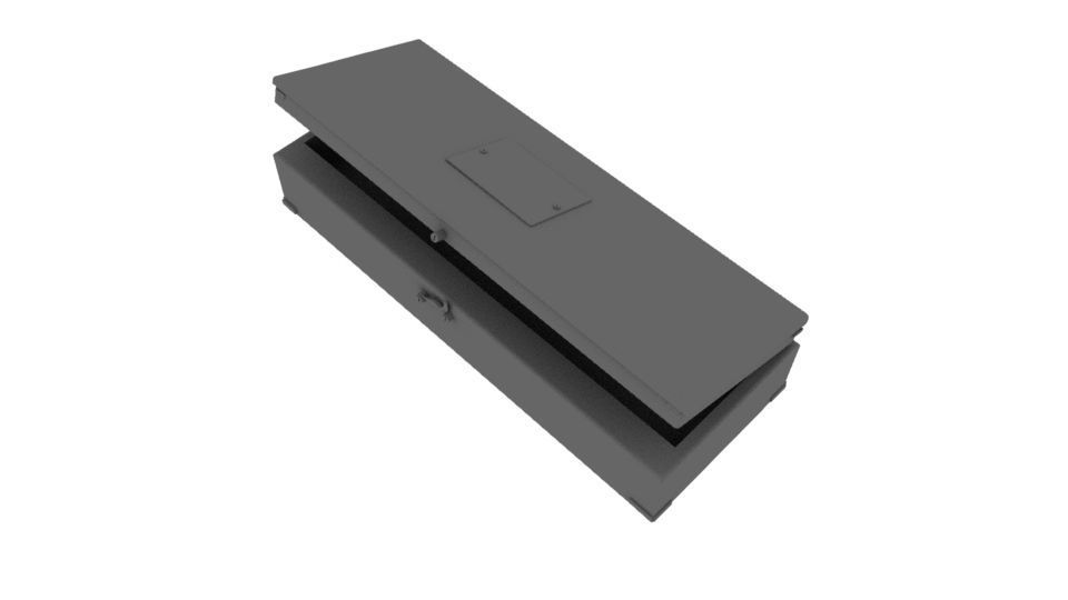 WOODEN JEWL BOX 3D model_5