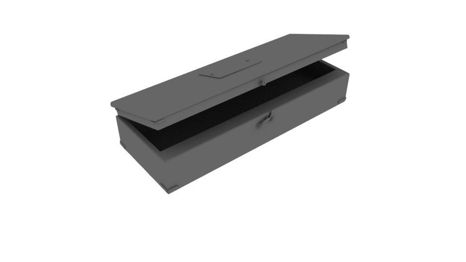 WOODEN JEWL BOX 3D model_4