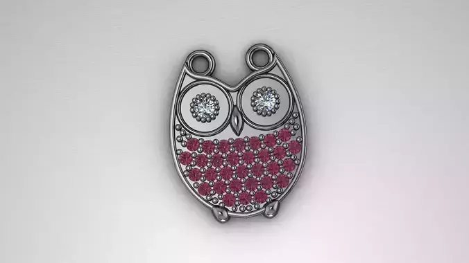  lady owl necklace