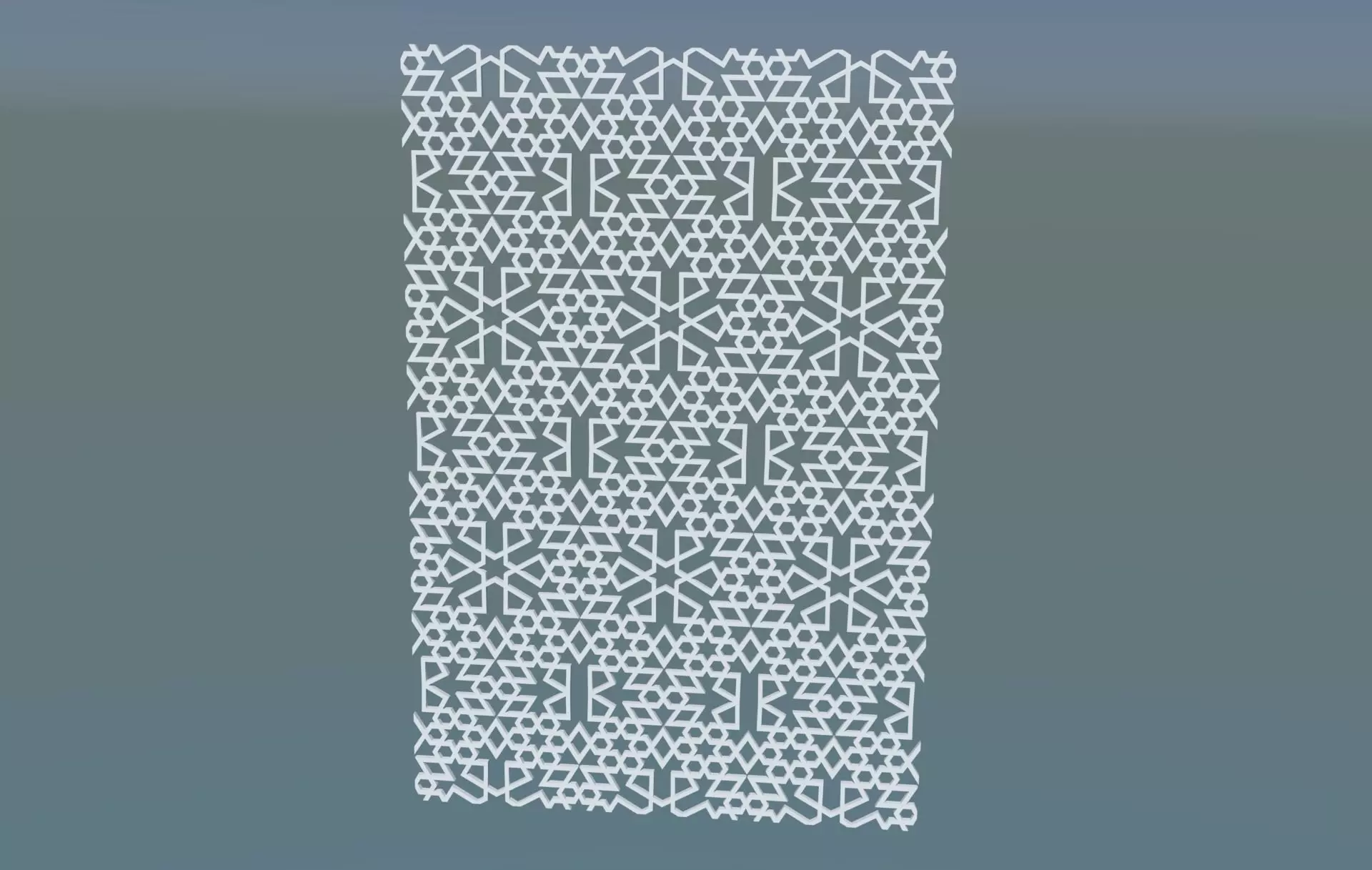 Arabian Pattern Ornament 12 3D model_0