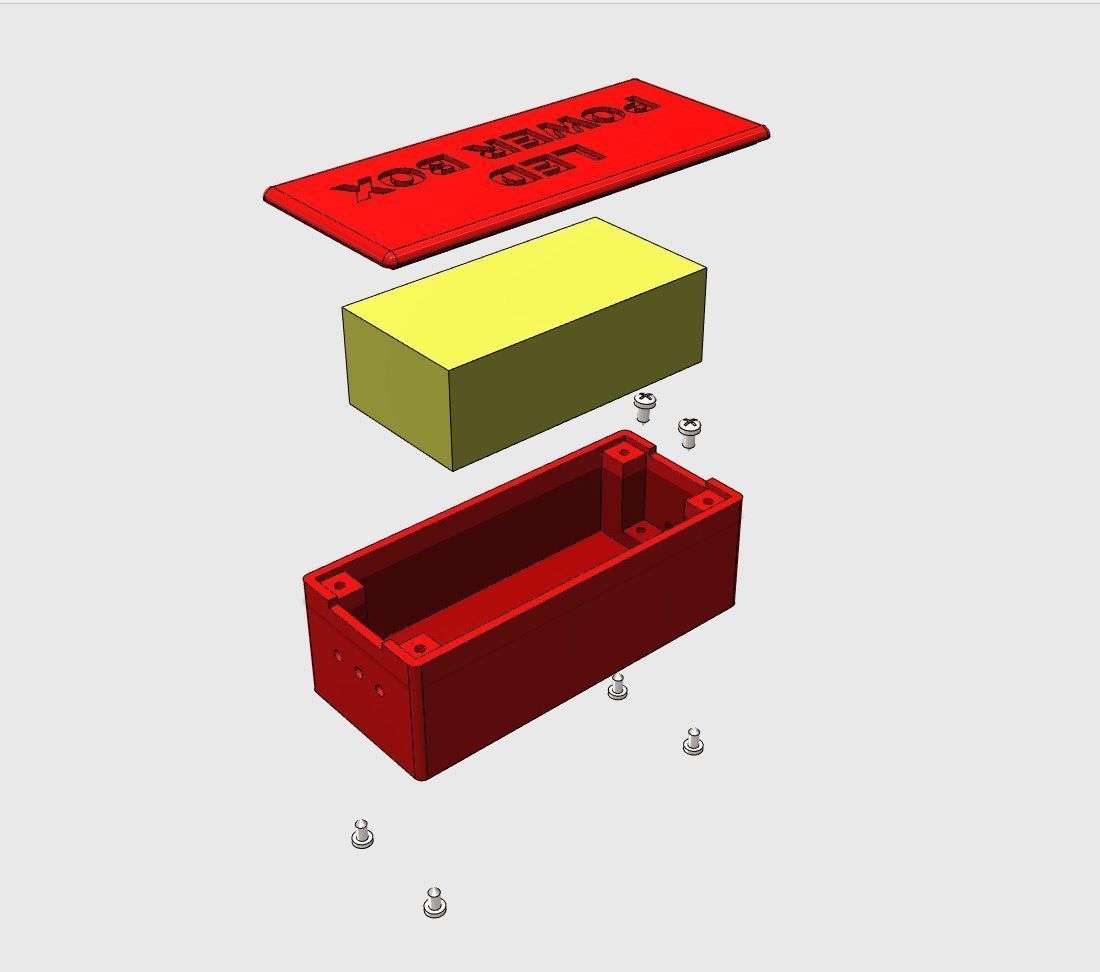 LED Light - RCA For Infinite Seamless White Backdrop 3D print model_18