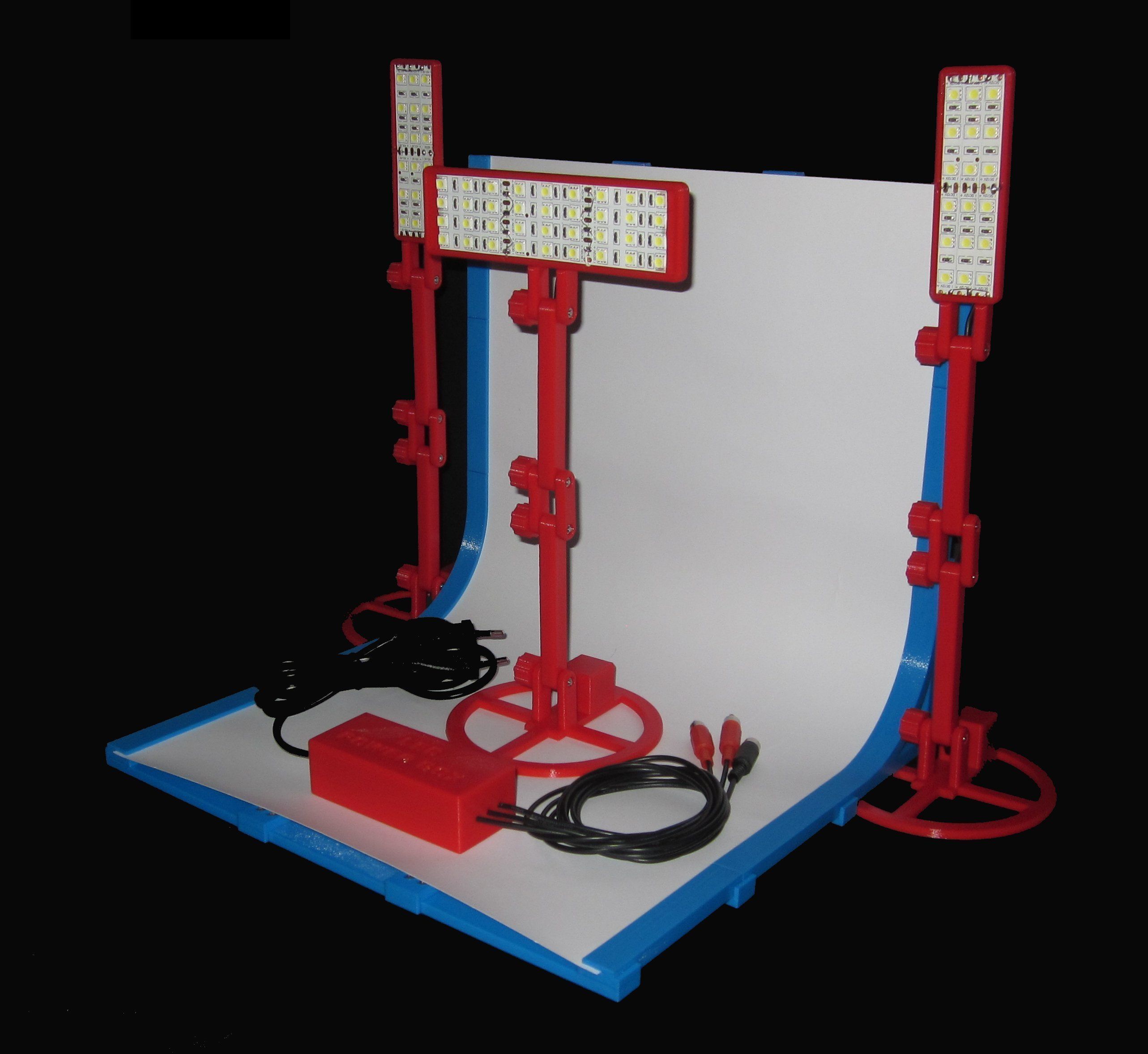 LED Light - RCA For Infinite Seamless White Backdrop 3D print model_4