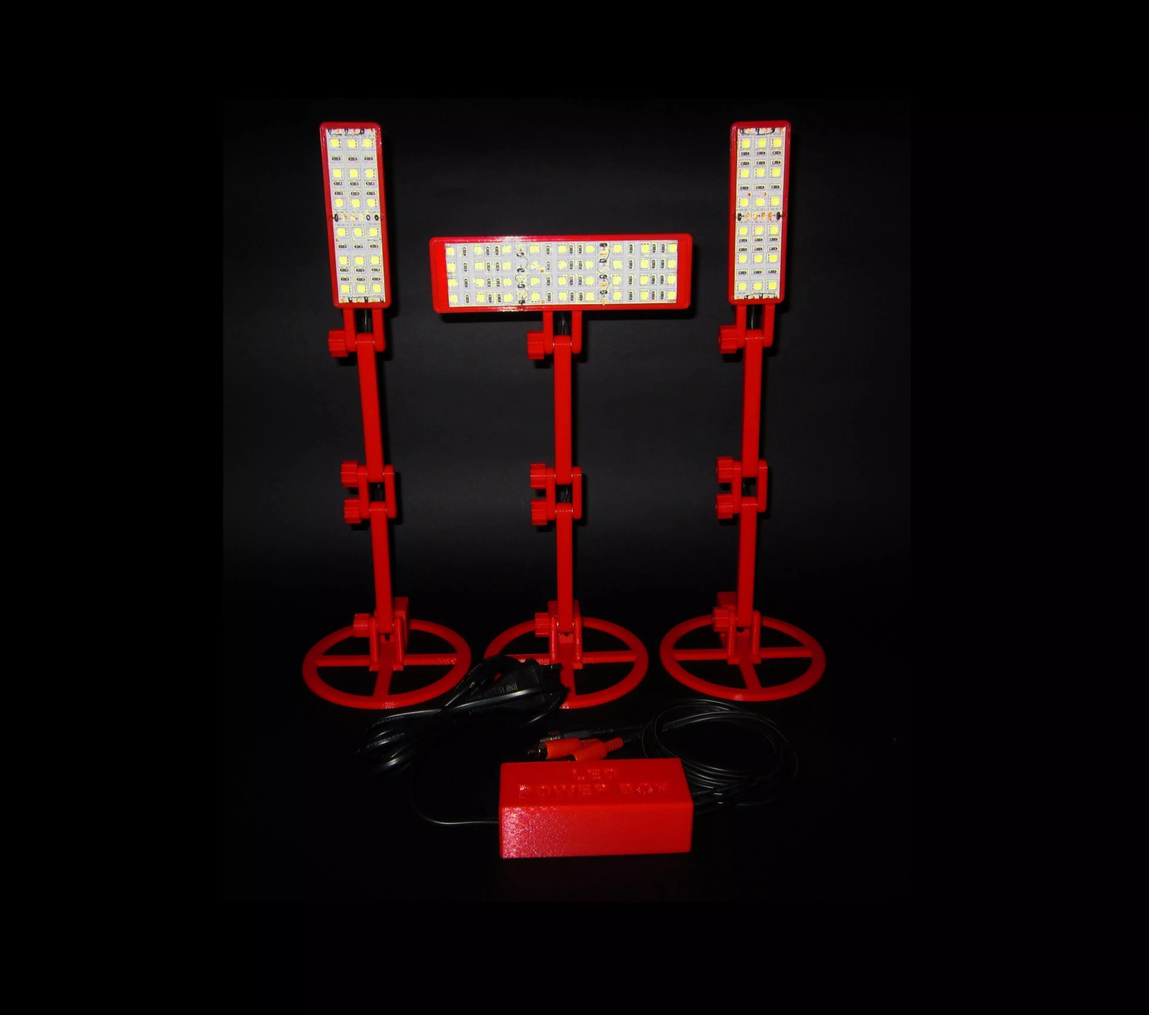 LED Light - RCA For Infinite Seamless White Backdrop 3D print model_0