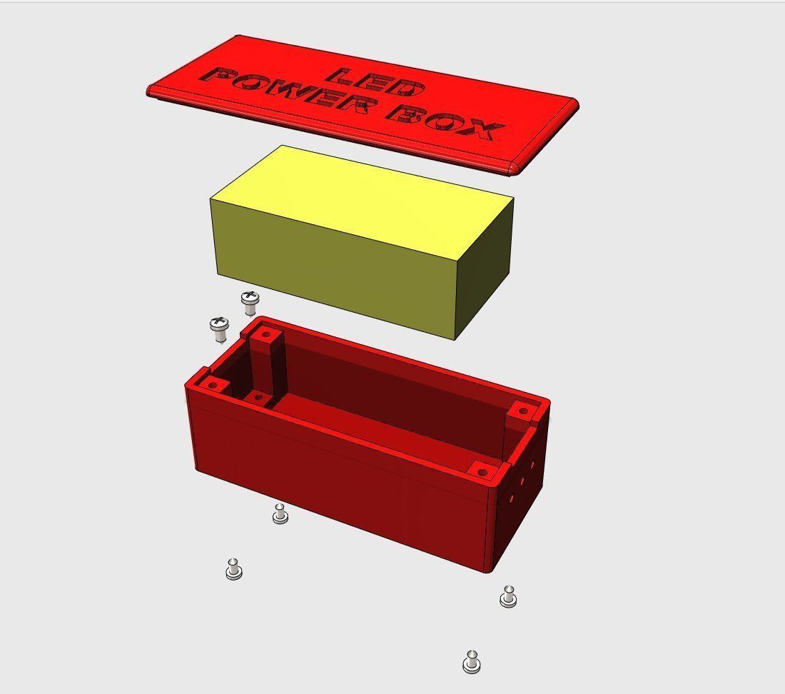LED Light - RCA For Infinite Seamless White Backdrop 3D print model_16