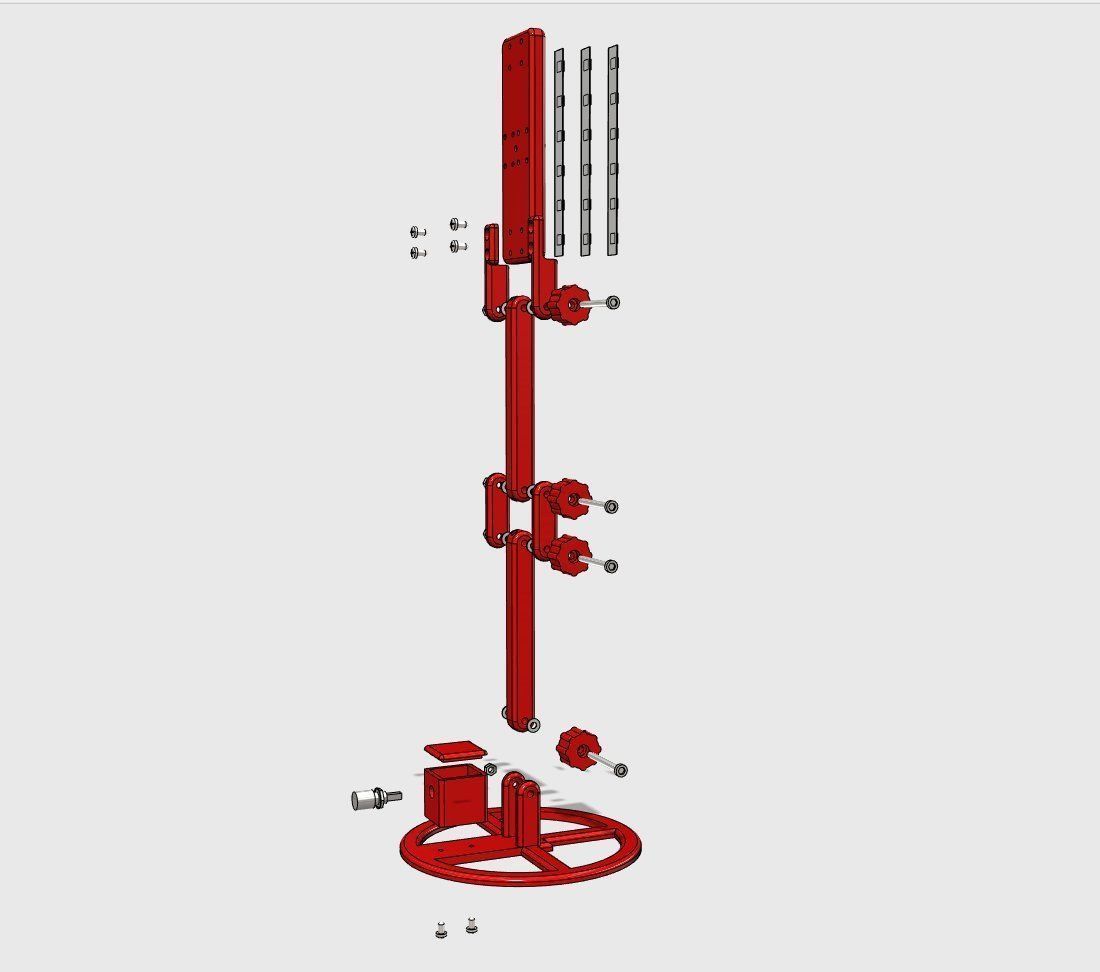 LED Light - RCA For Infinite Seamless White Backdrop 3D print model_15