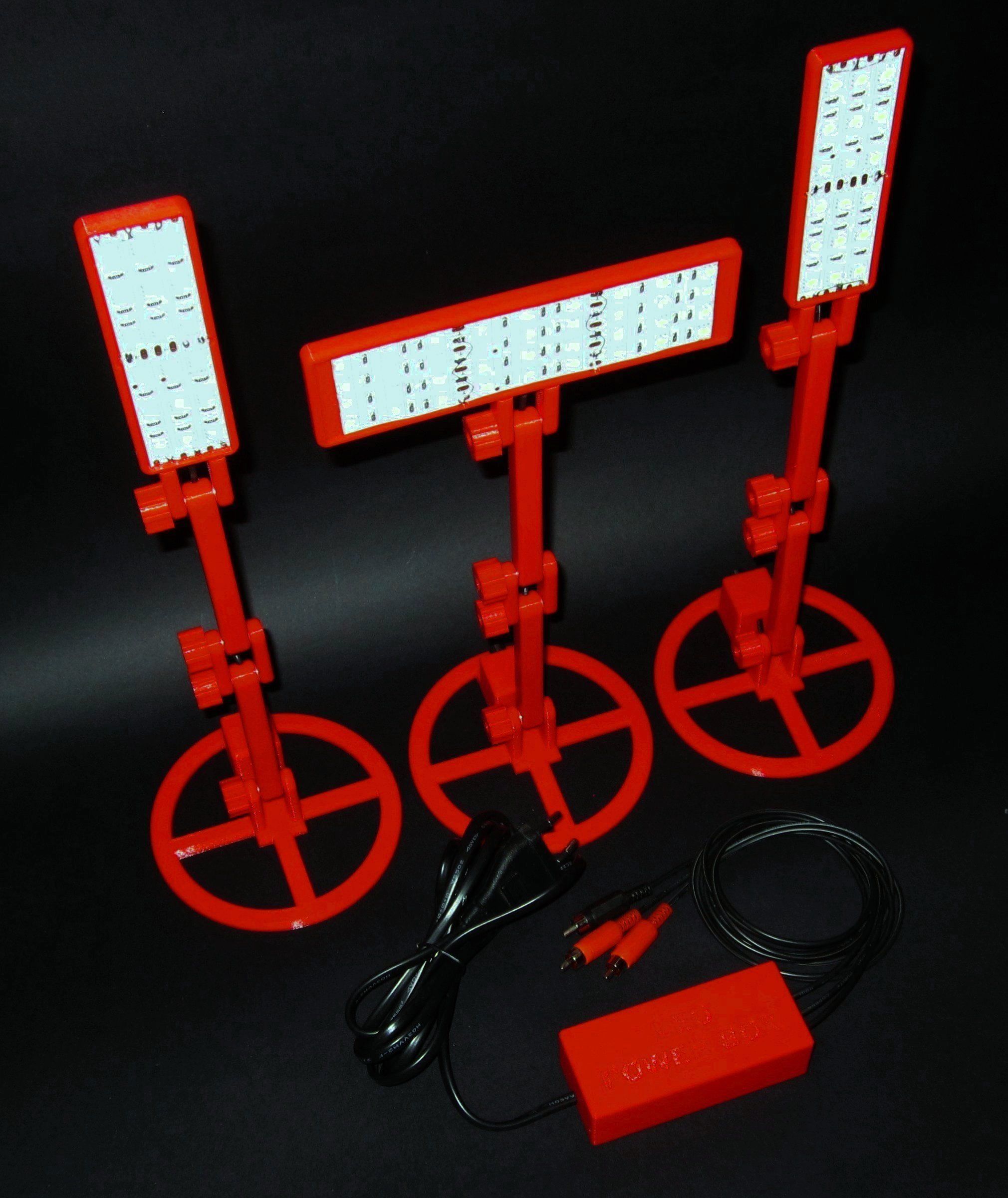 LED Light - RCA For Infinite Seamless White Backdrop 3D print model_2