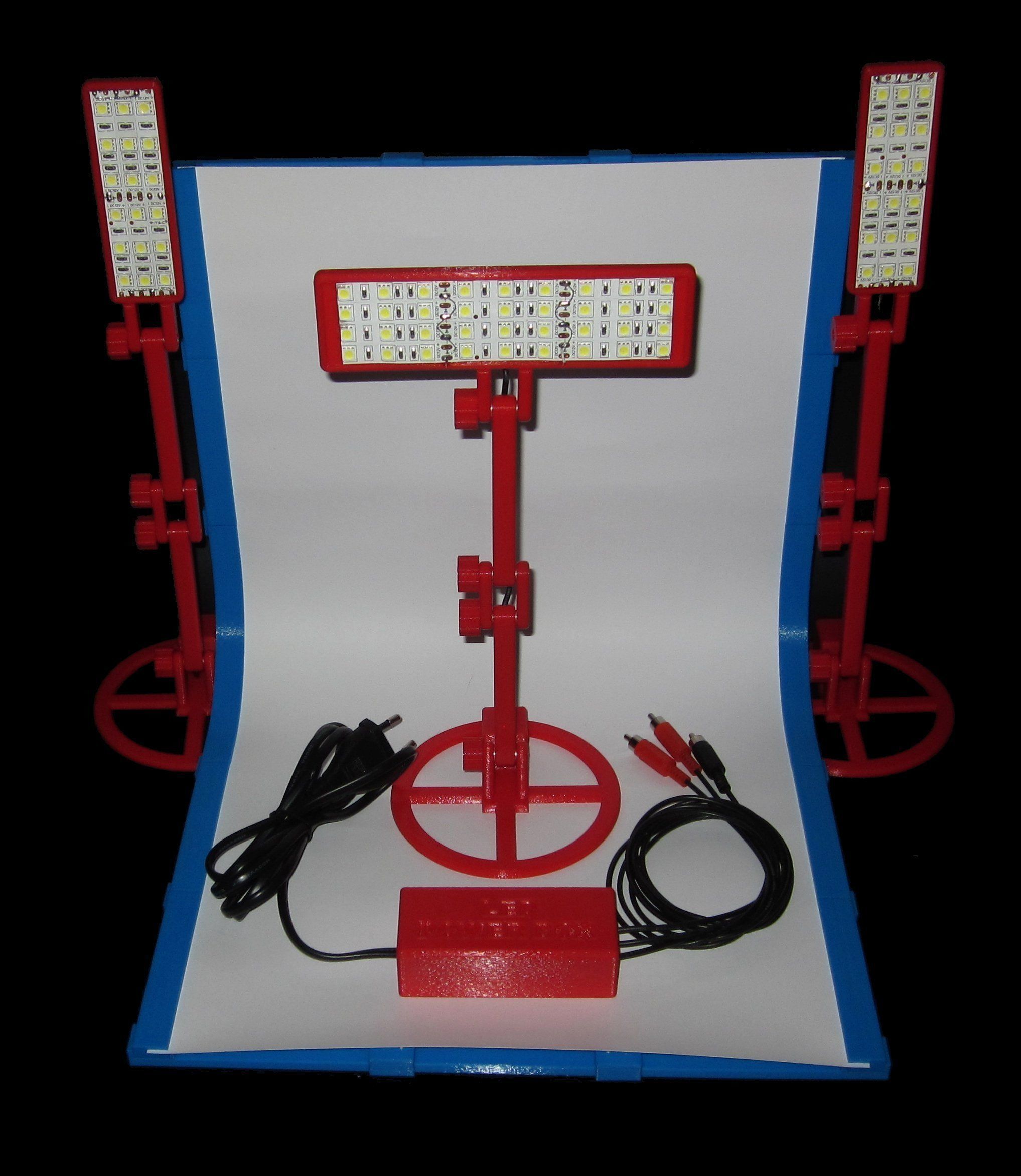 LED Light - RCA For Infinite Seamless White Backdrop 3D print model_3