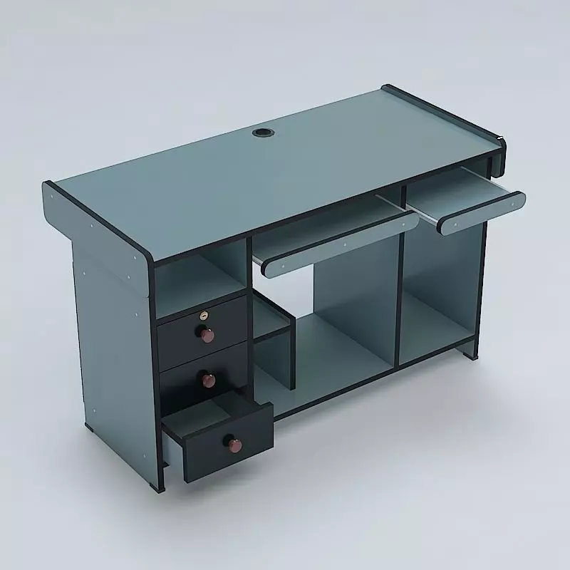 Computer Table 3D model_0