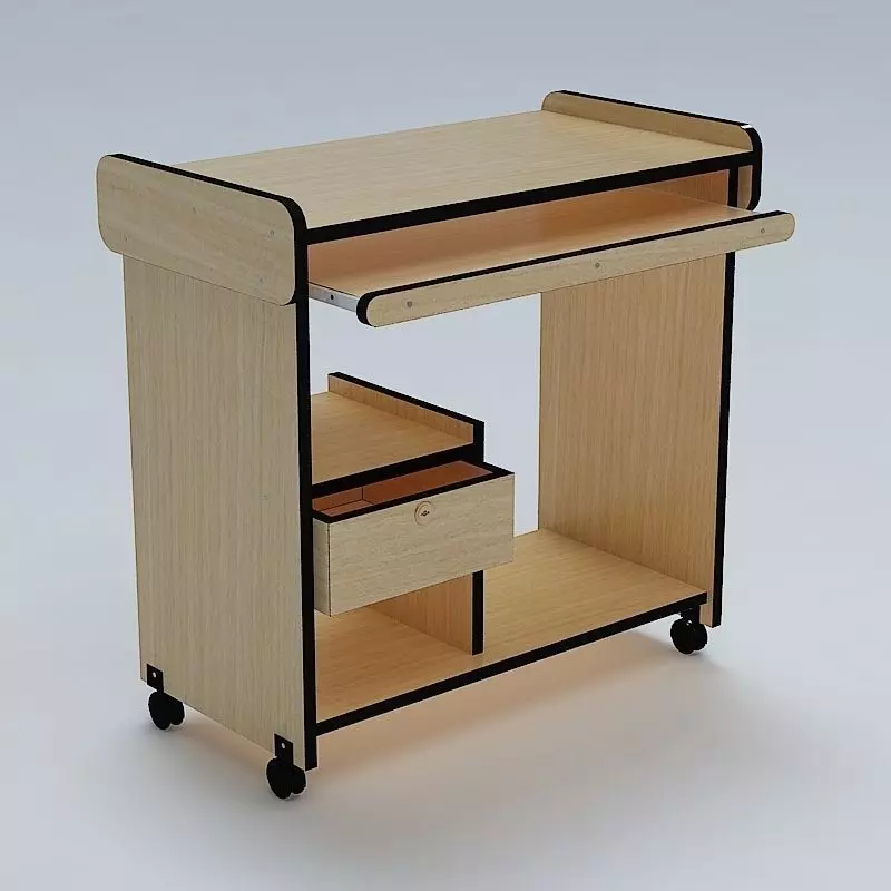 Computer Table 3D model
