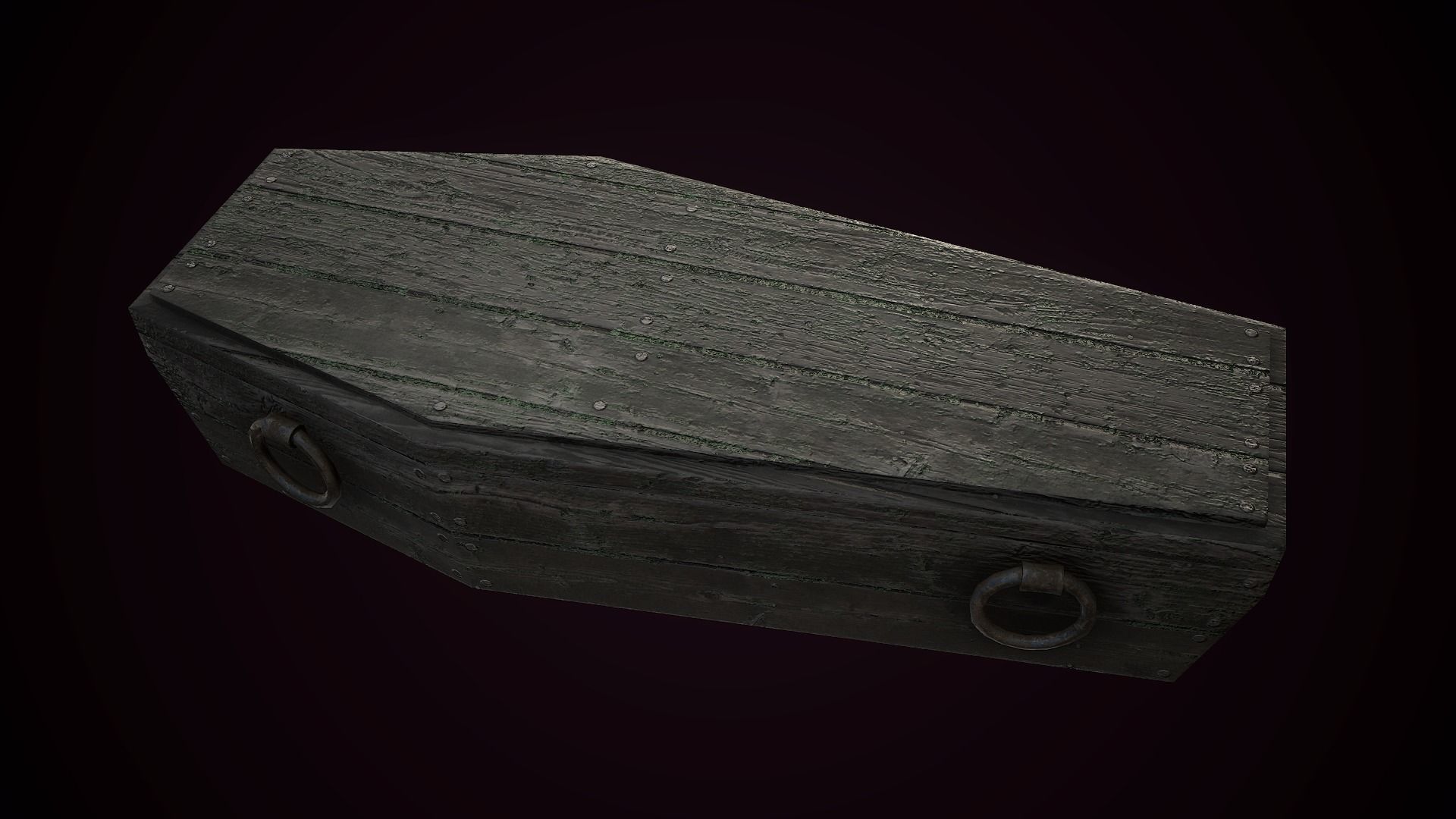 Tombstones tombstone Low-poly 3D model_2