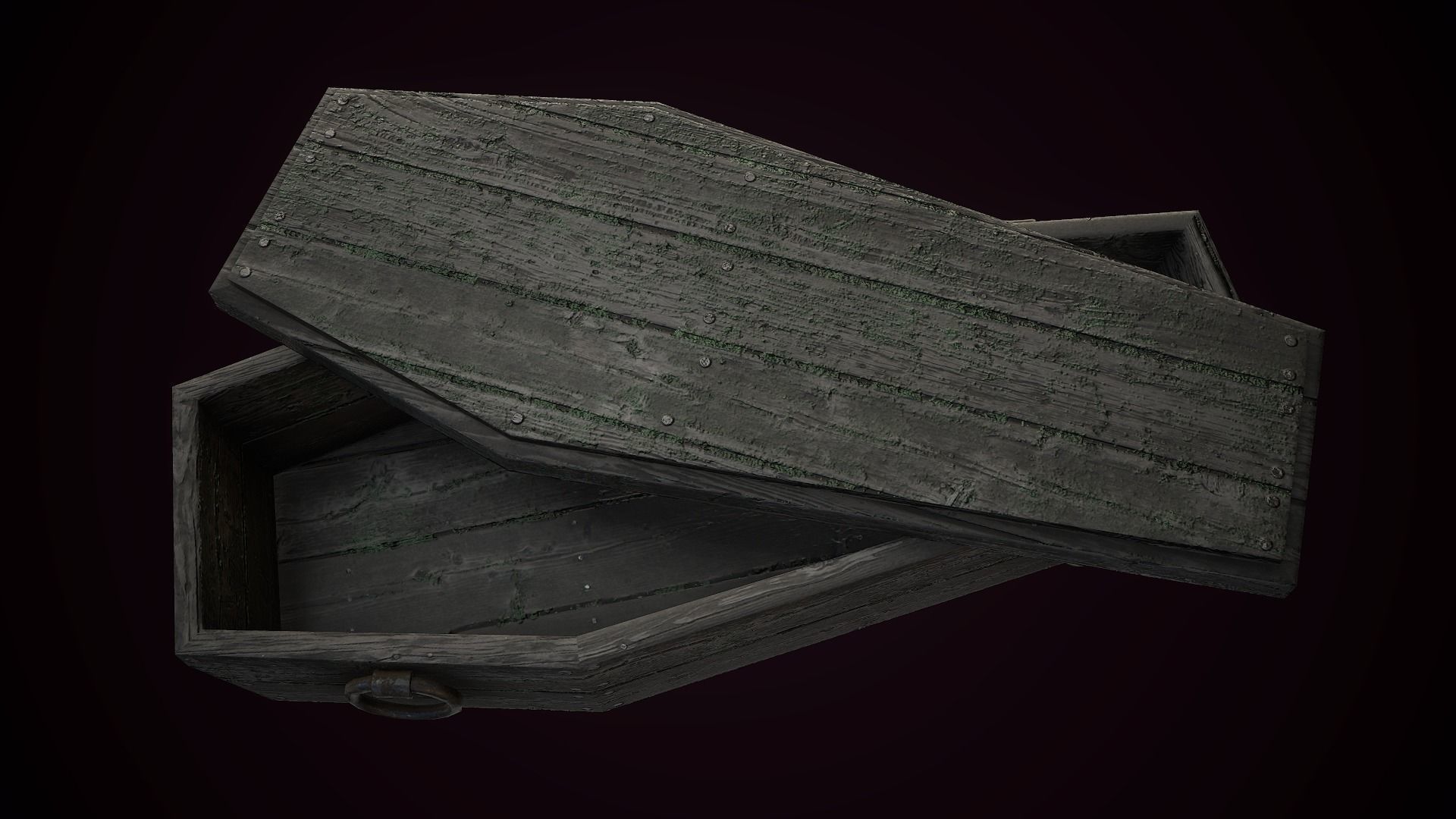 Tombstones tombstone Low-poly 3D model_6