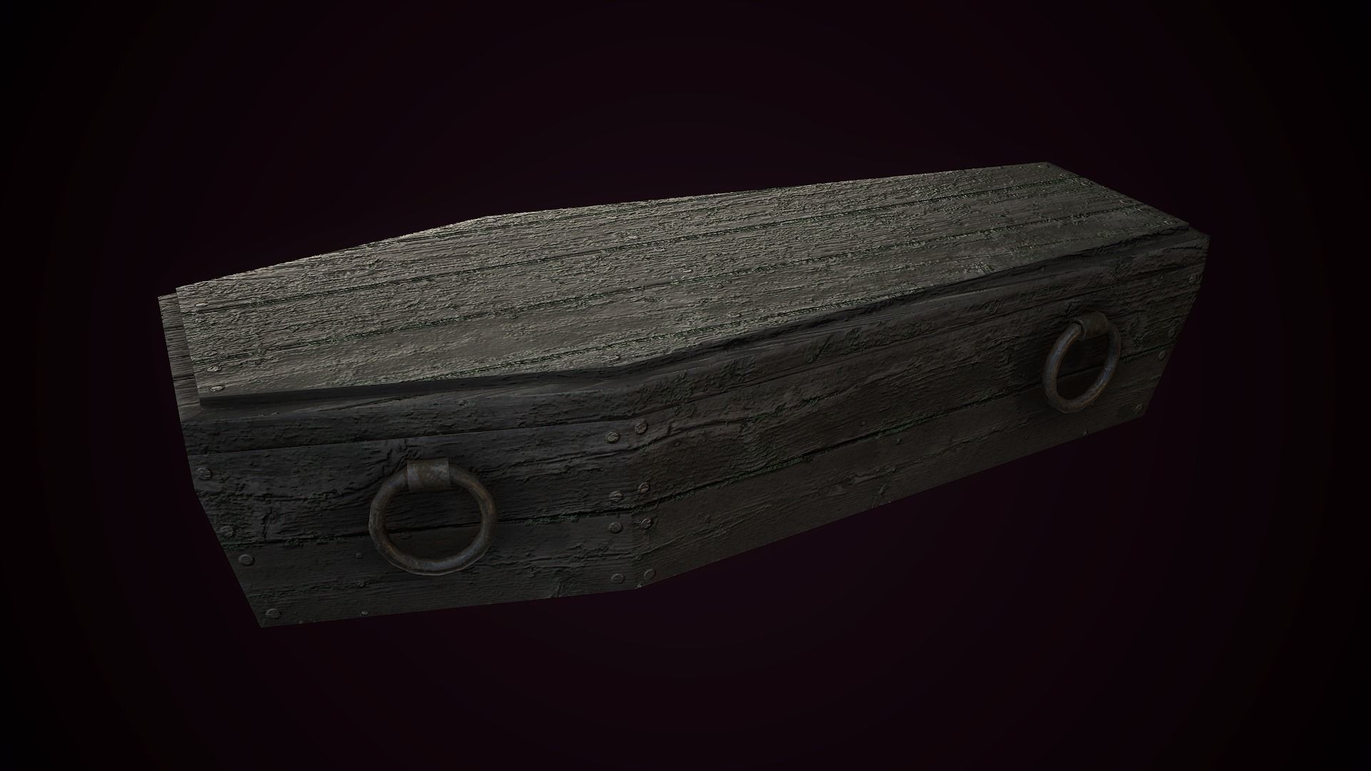 Tombstones tombstone Low-poly 3D model_4