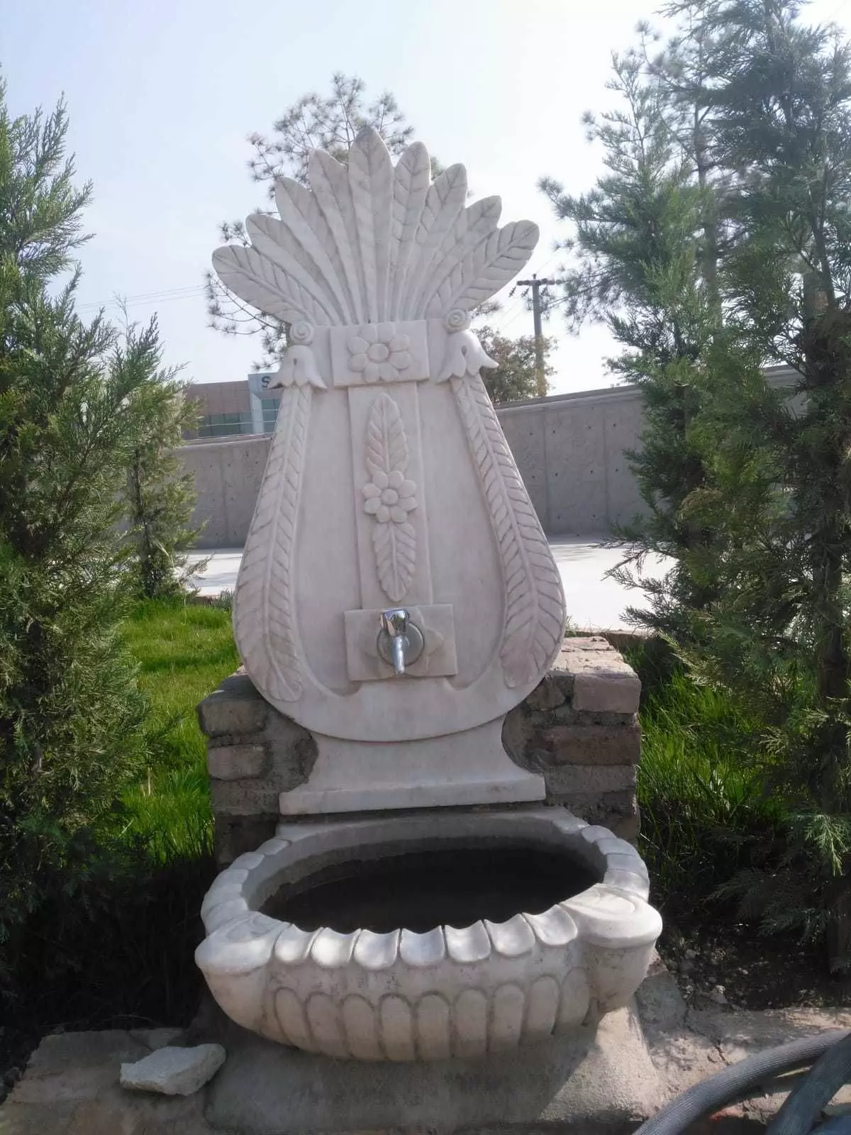 special design historic fountain 3D model