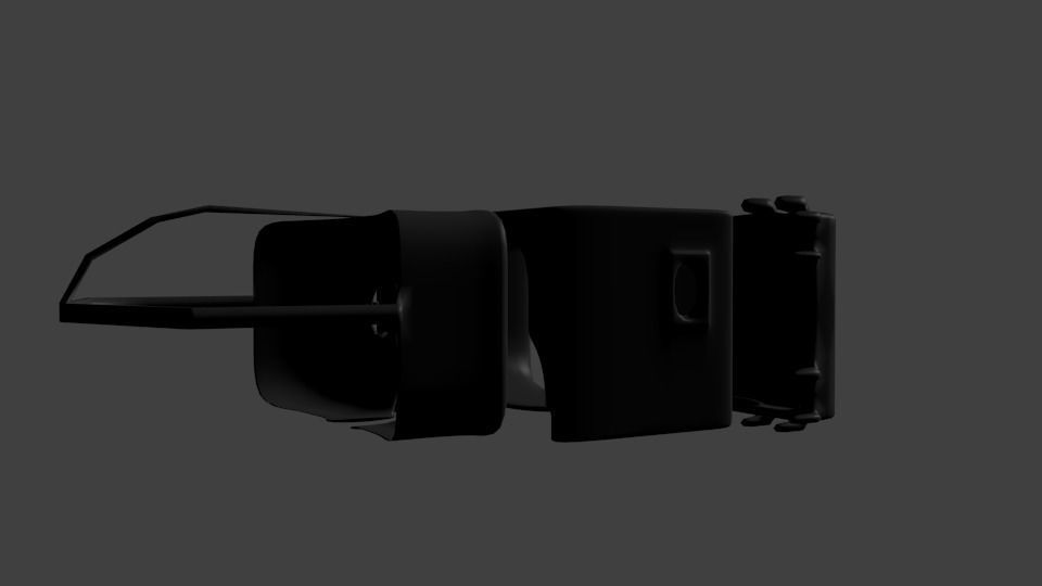 vr box OSVR Low-poly 3D model_4