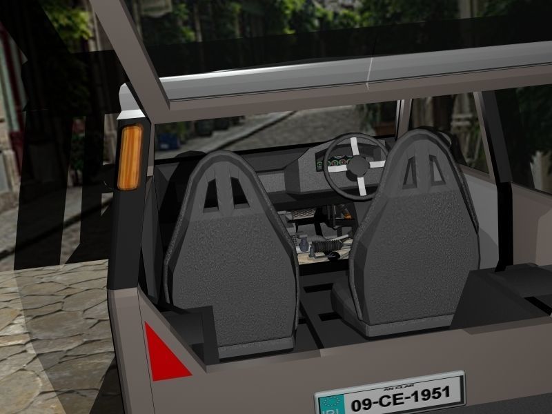 Tich microcar concept 3D model_5