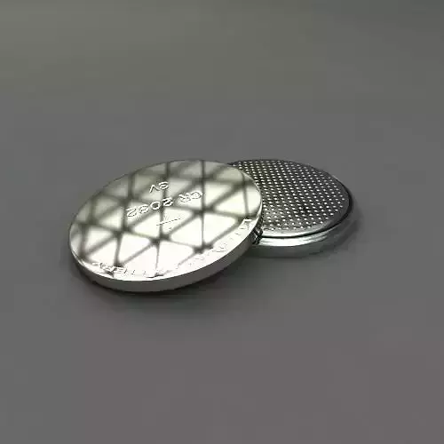 Battery CR 2032 3D model
