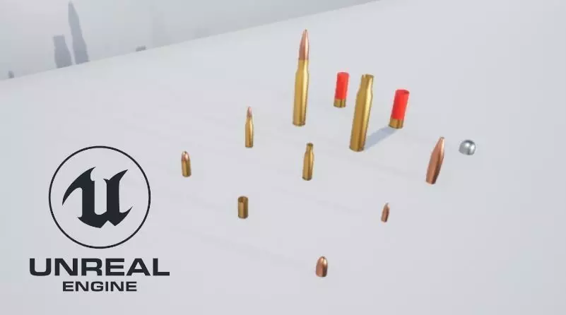 Ammo Pack v2 Free low-poly 3D model_0