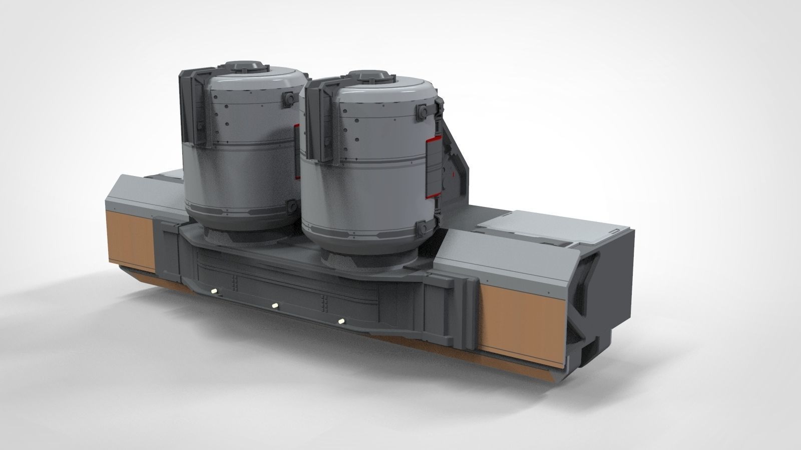 sci-fi Architecture kitbash 22 3D model_58