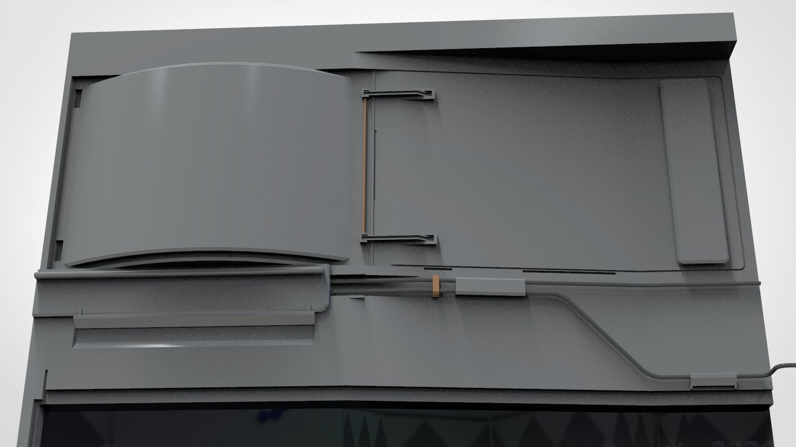 sci-fi Architecture kitbash 22 3D model_89