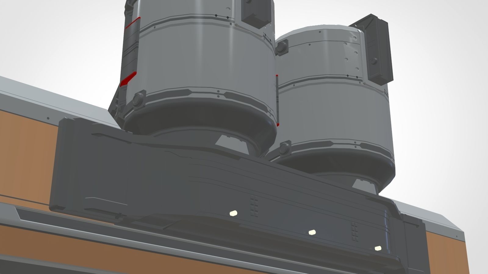 sci-fi Architecture kitbash 22 3D model_65