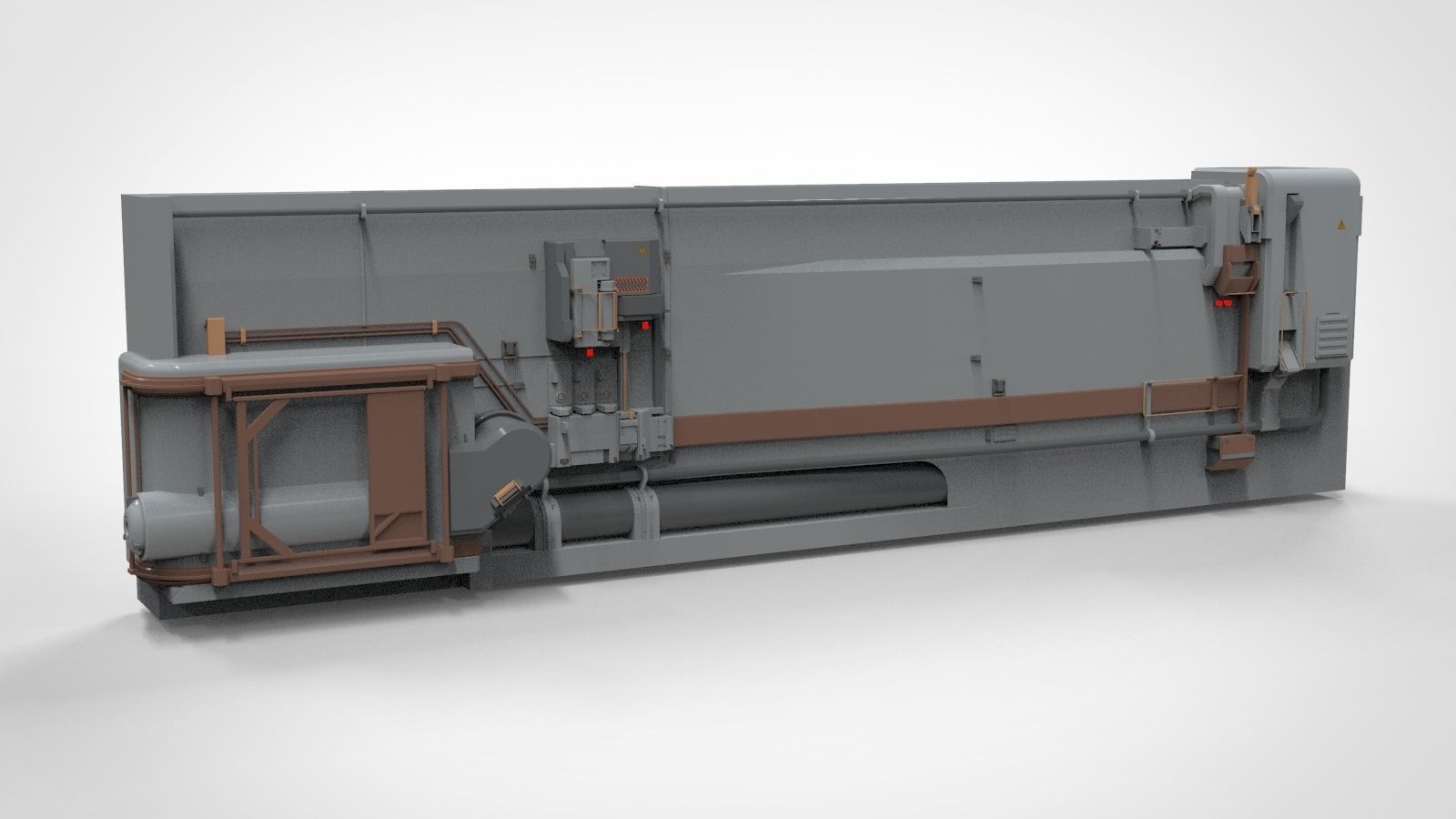 sci-fi Architecture kitbash 22 3D model_28