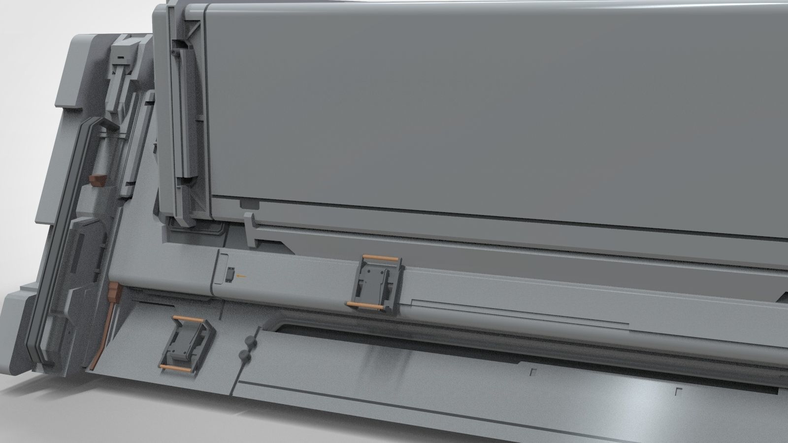 sci-fi Architecture kitbash 22 3D model_27